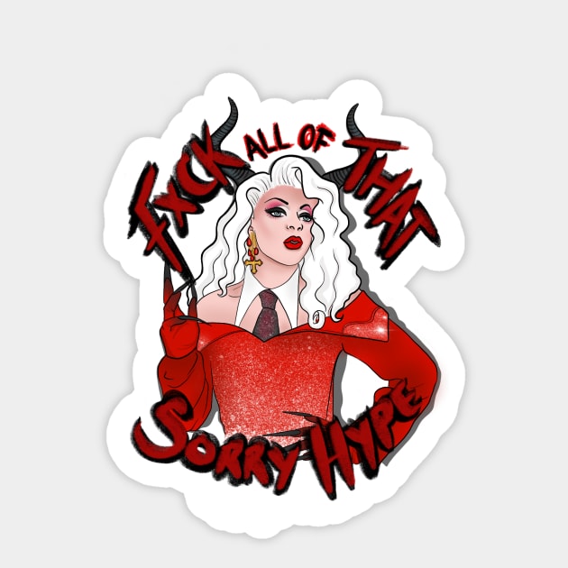 Aja art Jesus Sticker by Frankenllama